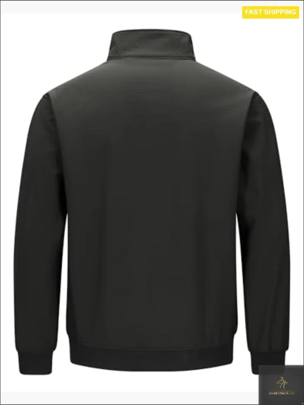 Waterproof Fleece Lined Softshell Jacket Lightweight Zip Up Outdoor Windbreaker